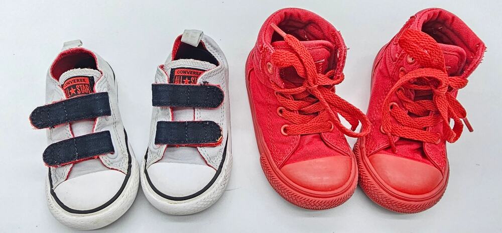 Converse Toddler Boys Size 6 - 2 Pair Lot